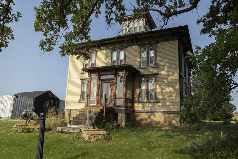 The Whitney Mansion is the only structure in rural Lee County to be on the National Register of Historic Places.