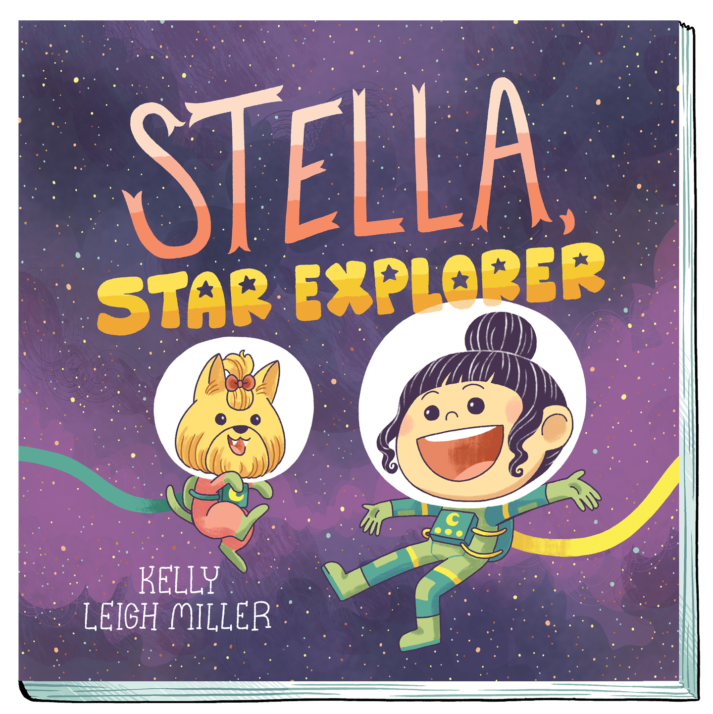 Kelly Leigh Miller is reading her book "Stella, Star Explorer" at the Yorkville Public Library on Sept. 14.