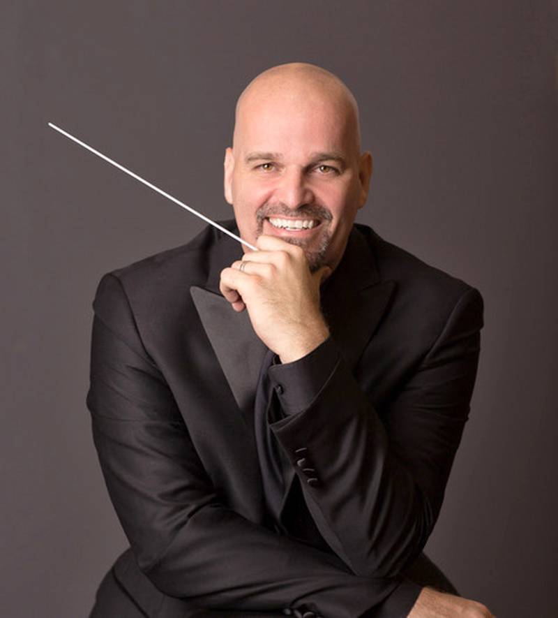 Brian Dollinger is the music director for the Clinton Symphony Orchestra.