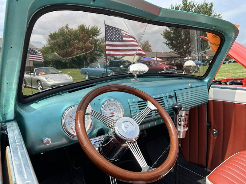 Brian Fortune's 1951 modified Chevy was one of the Host Car's at the Hib Reber Memorial Car Show held during ByronFest on Saturday, July 13, 2024 in Byron.