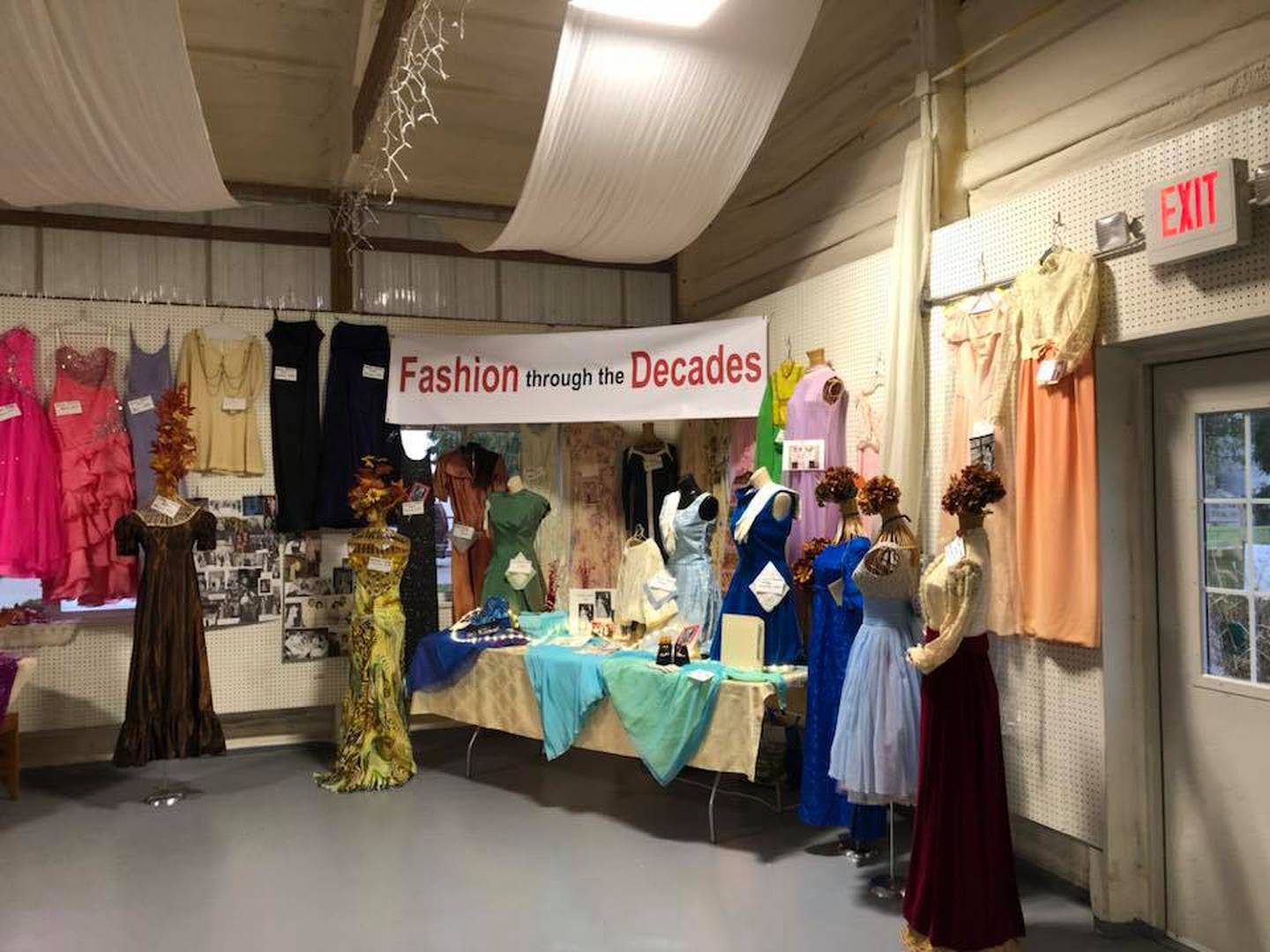 A "Fashion through the Decades" display was at a past Yorkville High School All Alumni Reunion. The 2024 reunion will have displays showcasing championship trophies, memorabilia and more.