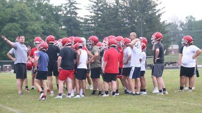 Photos: Hall High School football holds camp under new head coach