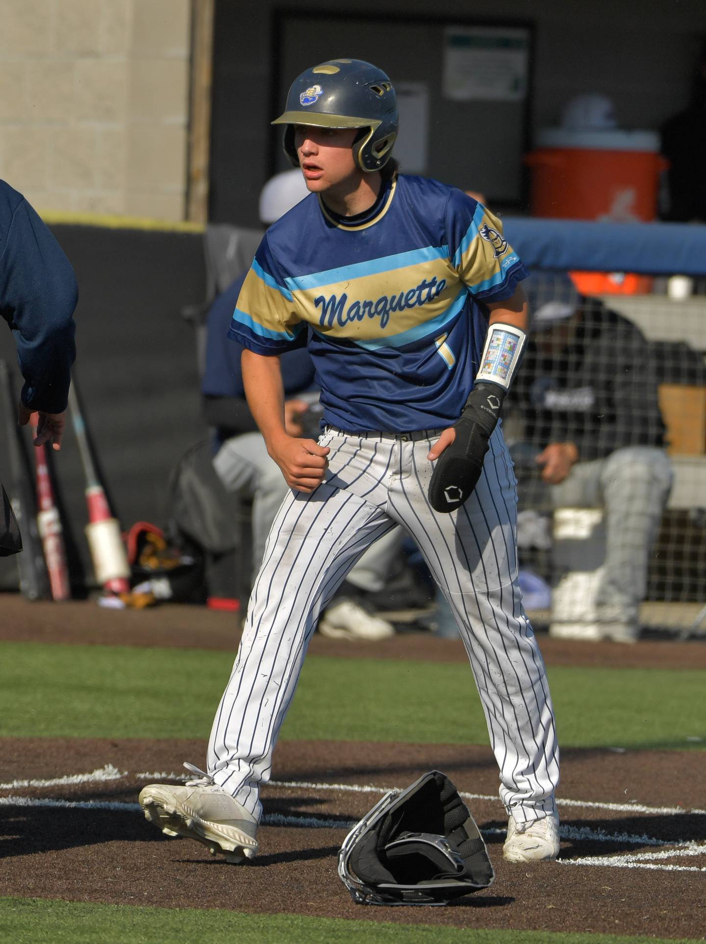 Baseball Marquette suffers sectional loss to Hope Academy on catcher’s