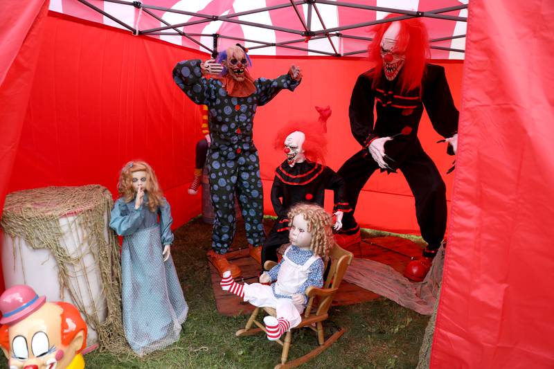Photos Halloween haunts at Downers Grove home Shaw Local