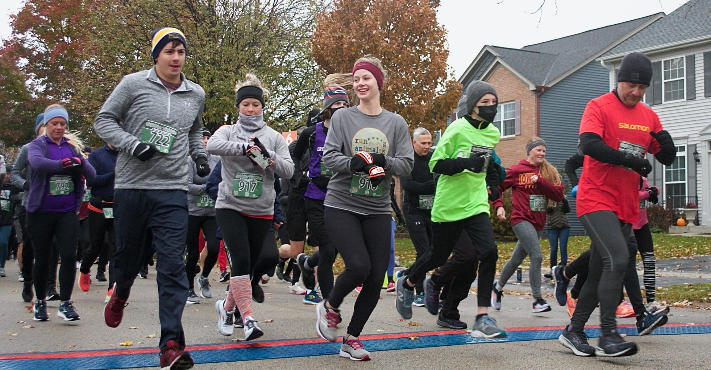 GALLERY: Hundreds of runners brave frigid temps to enjoy Gobbler Hobbler 10K,  Mashed Potato Mile in Oswego