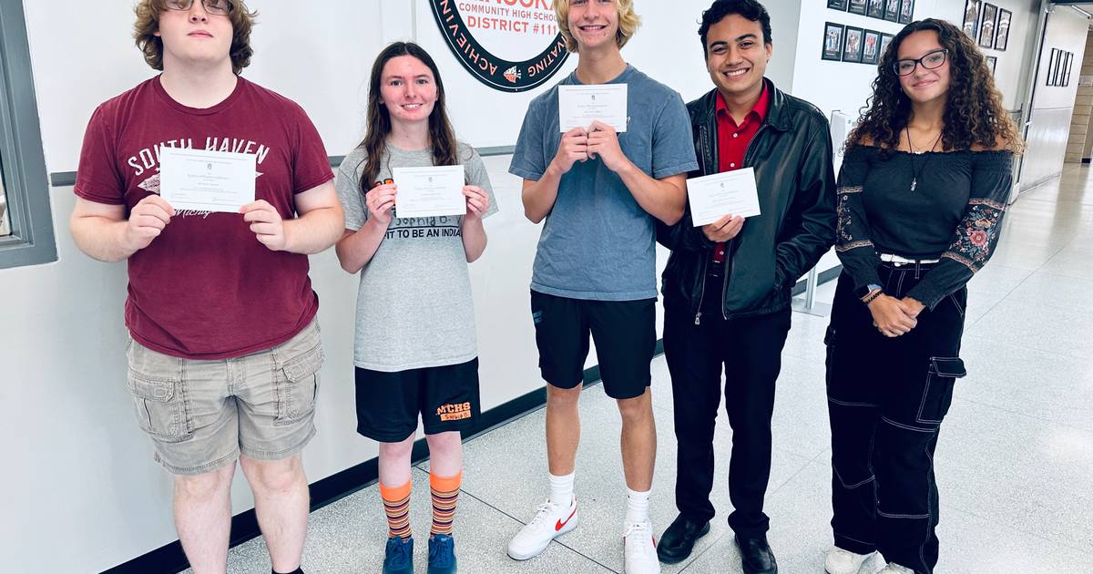 Minooka High School annoucnes commended students for 2024 National