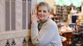 Joliet library clerk creates 14-foot replica of Big Ben for summer reading program