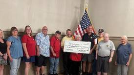 Lockport VFW donates $8,000 to help Abraham Lincoln National Cemetery projects