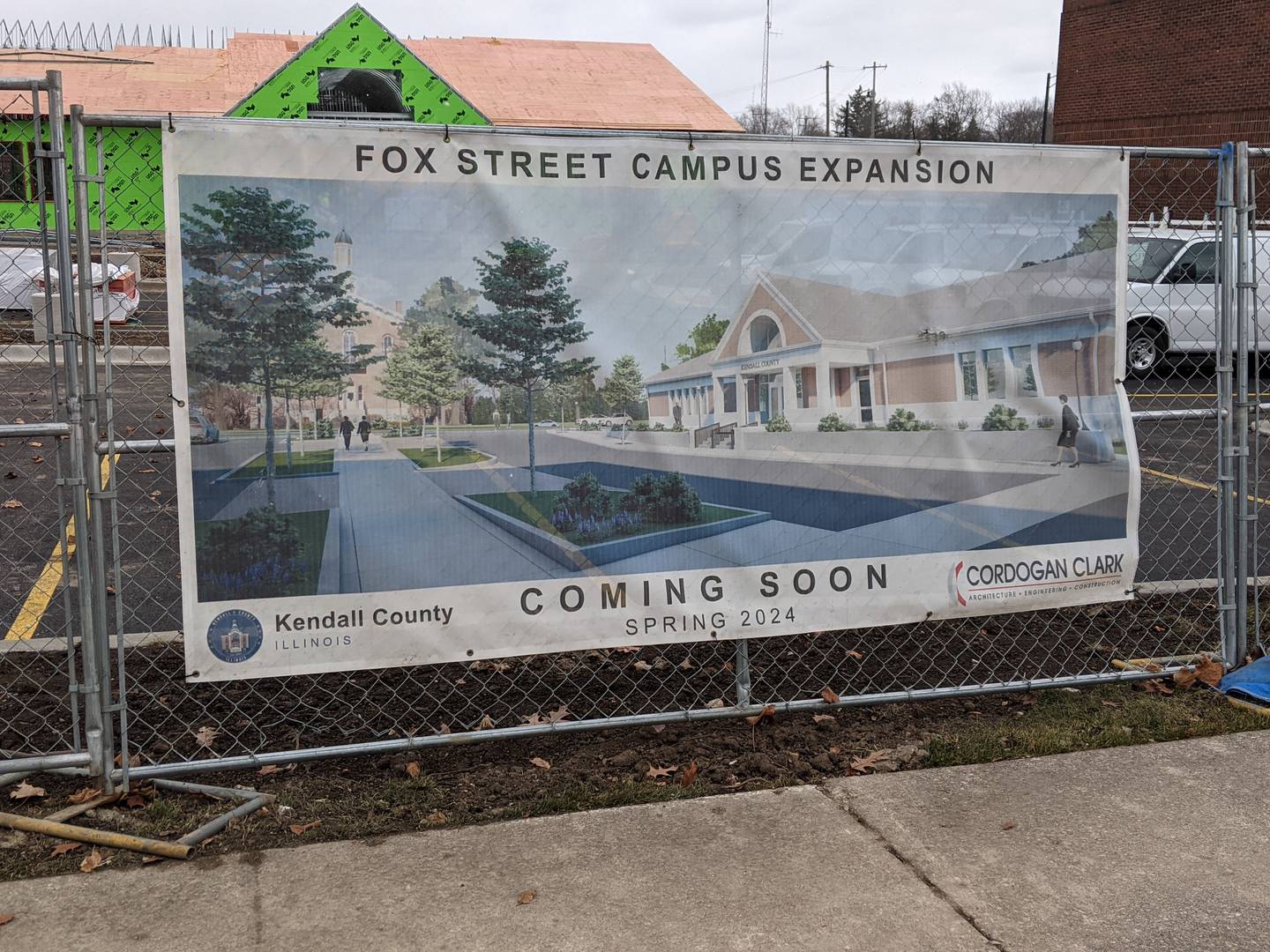 The Kendall County Board on Tuesday, Dec. 5, approved six change orders for the $9.4 million Fox Campus expansion project.