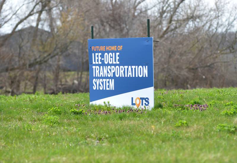 The future home of the Lee-Ogle Transportation Center (LOTS) is located at the corner of Pines Road and state Route 2 on the southern edge of Oregon.