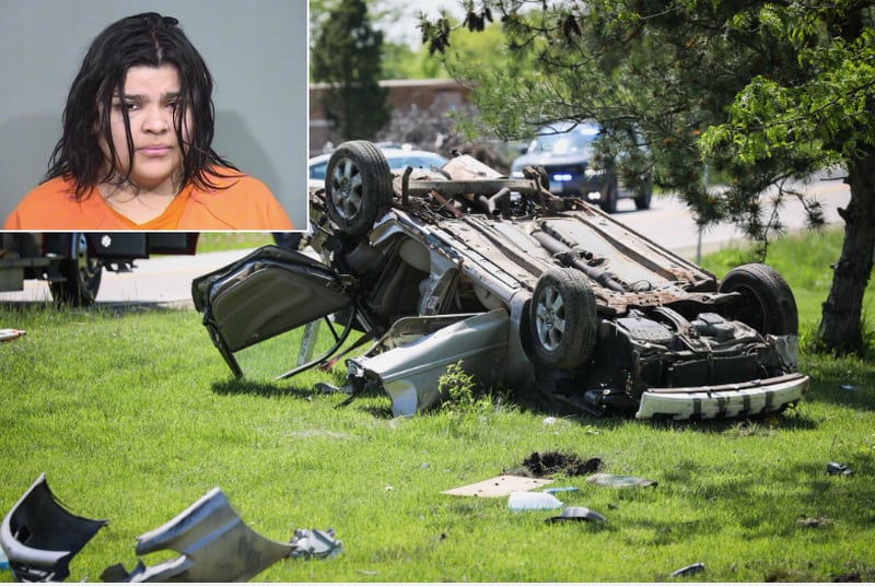 A mother of two young children, a passenger in a Toyota driven by her allegedly drunk sister when the vehicle was in a rollover crash last week near Woodstock died from her injuries on Friday, according to the Lake County Coroner’s Office.