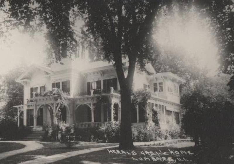 Harold Gray home in Lombard.