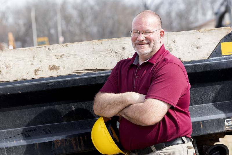 WACC building trades teacher Matthew Hicks will be leading his classes in the construction of the homes in Rock Falls.