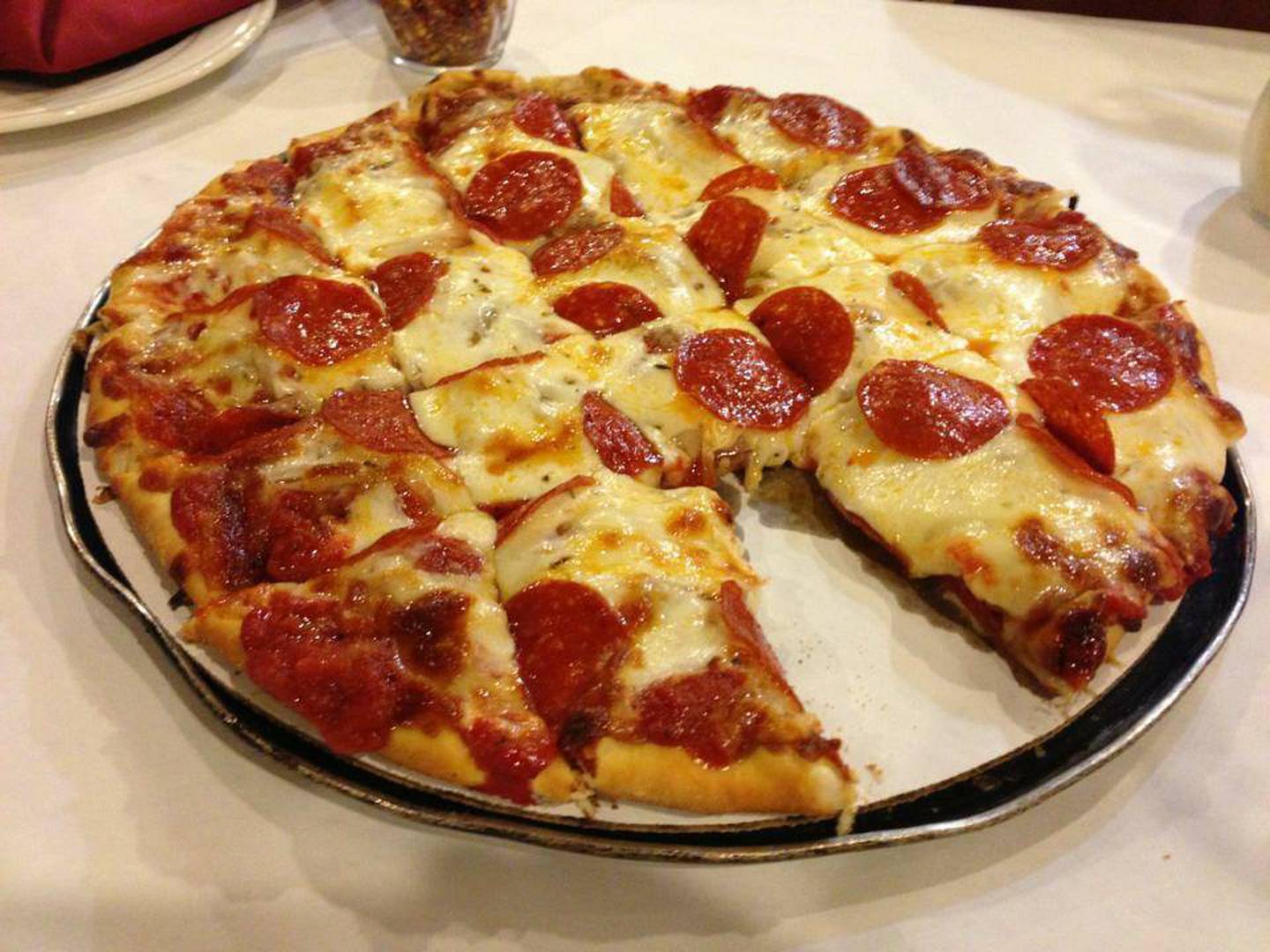 Palermo's of 63rd Frankfort Pizza and Restaurant was named one of the best pizza places in Will County by our readers in 2021. (Photo from Palermo's of 63rd Frankfort Facebook page)