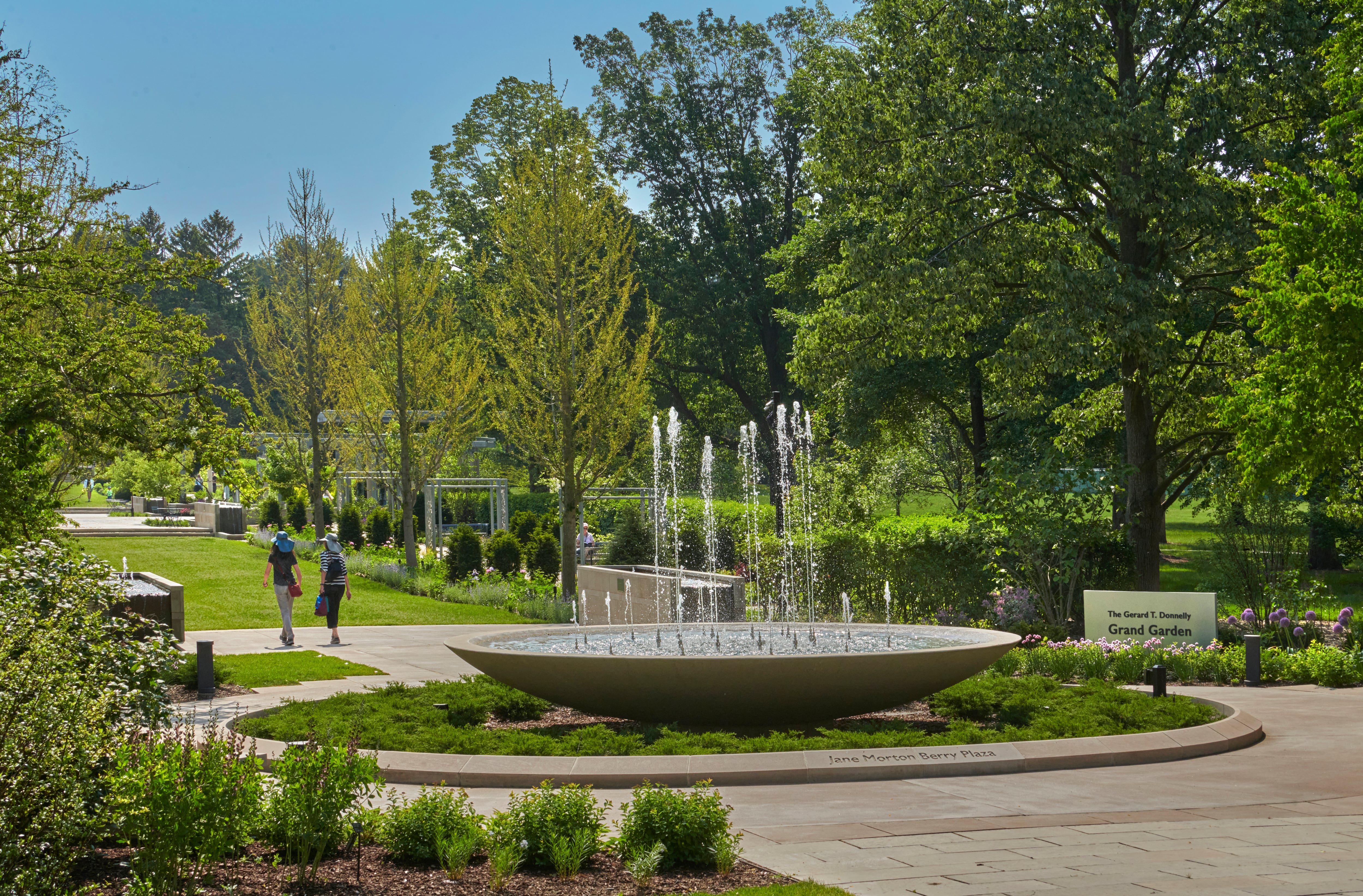 The Grand Garden at The Morton Arboretum in Lisle.