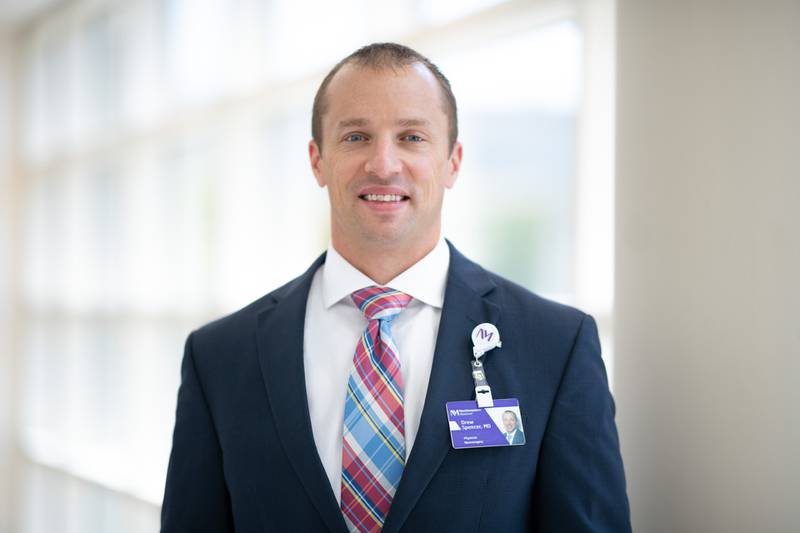 Drew Spencer, MD, of Glen Ellyn, is the inaugural recipient of the St. George Foundation Distinguished Physician Award in Neurosurgery, according to a recent press release from Northwestern Medicine. Spencer is the medical director of neurosurgery at Northwestern Medicine Palos Hospital.