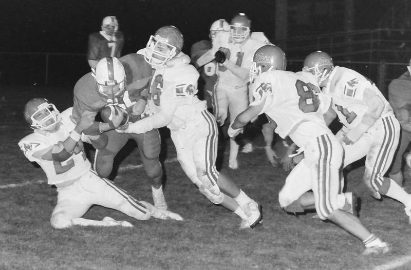 L-P and Ottawa play football in 1984.