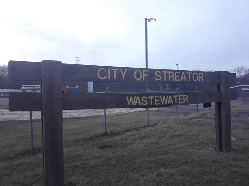 The city of Streator wastewater