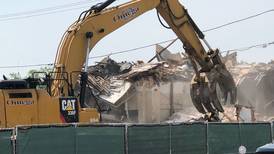 Demolition of downtown Fox River Grove block nears completion