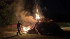 Photos: Oregon High School Homecoming Parade, Bonfire