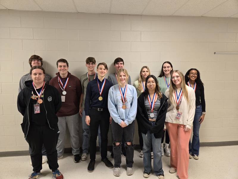 Lockport students had a strong showing at the Illinois Design Educators Association State Competition on April 20, 2024 with 14 students finishing in the top three of their respective categories.