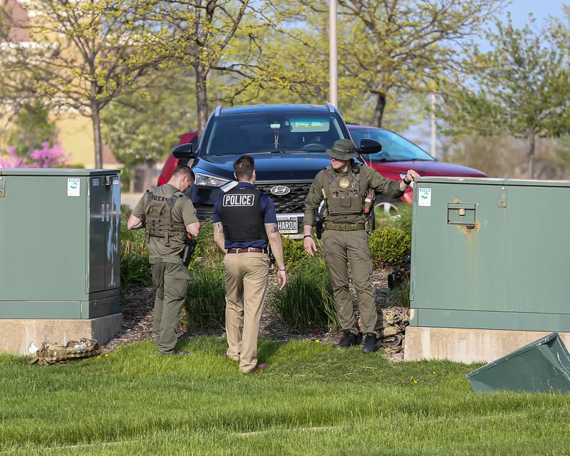 Romeoville Bank Robbery.  May 10.