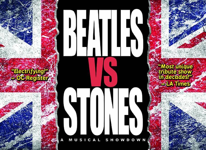 "Beatles vs. Stones: A Musical Showdown" is coming to the Batavia Fine Arts Centre on Friday, June 21, 2024.