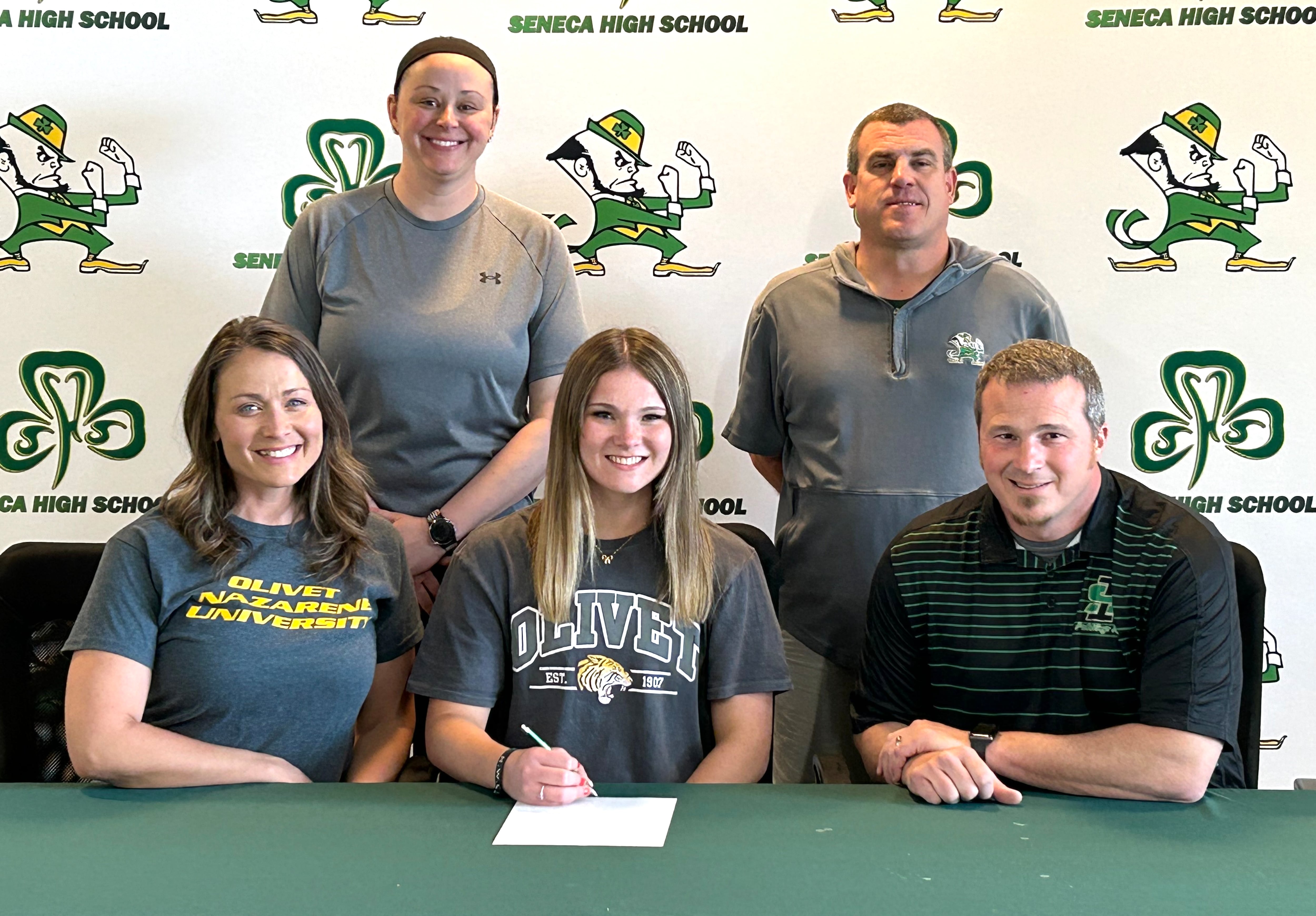 College signing: Seneca’s Gabi Maxwell will compete at Olivet Nazarene