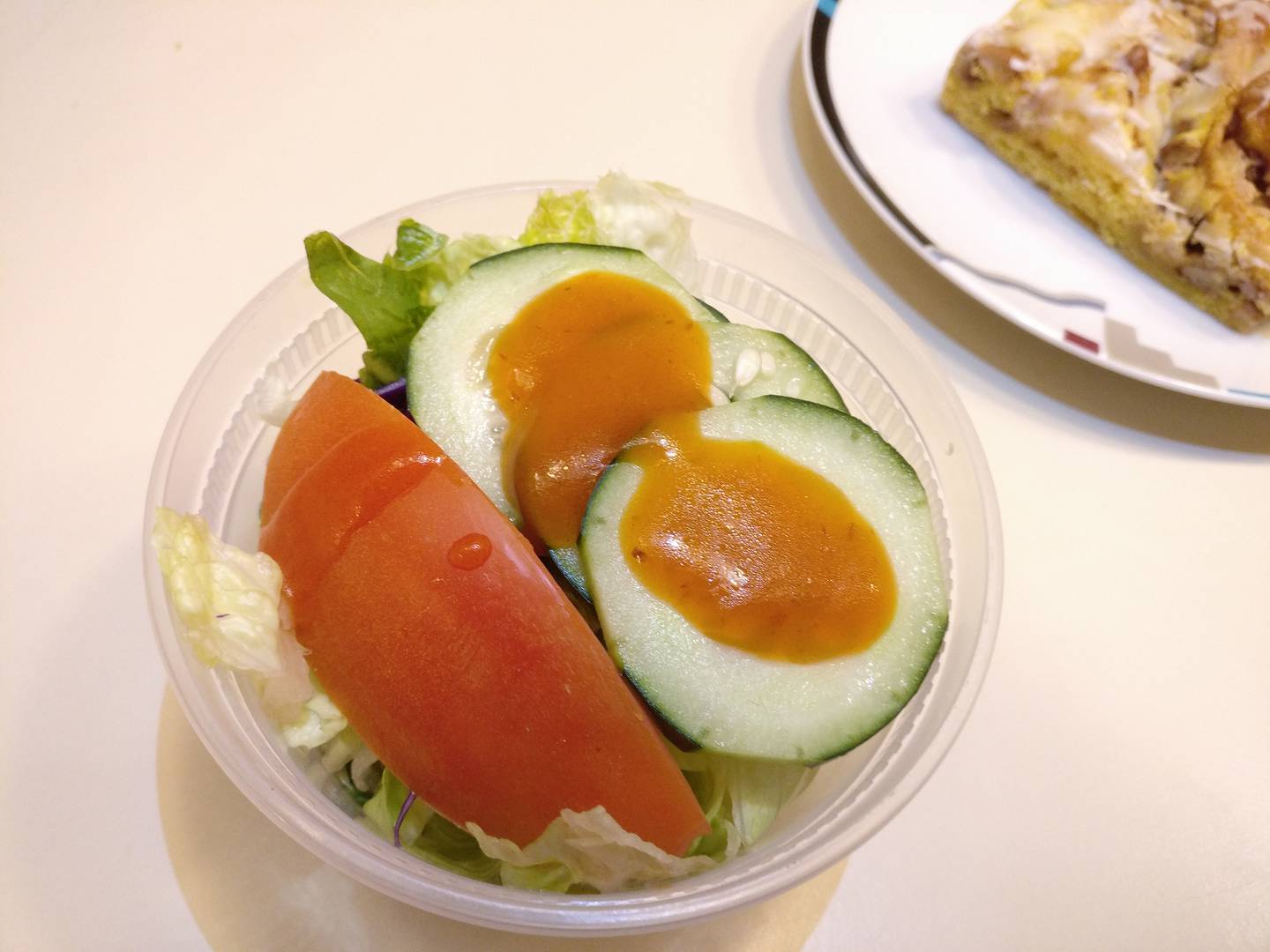 A tossed salad at Harner's Bakery & Restaurant in North Aurora.