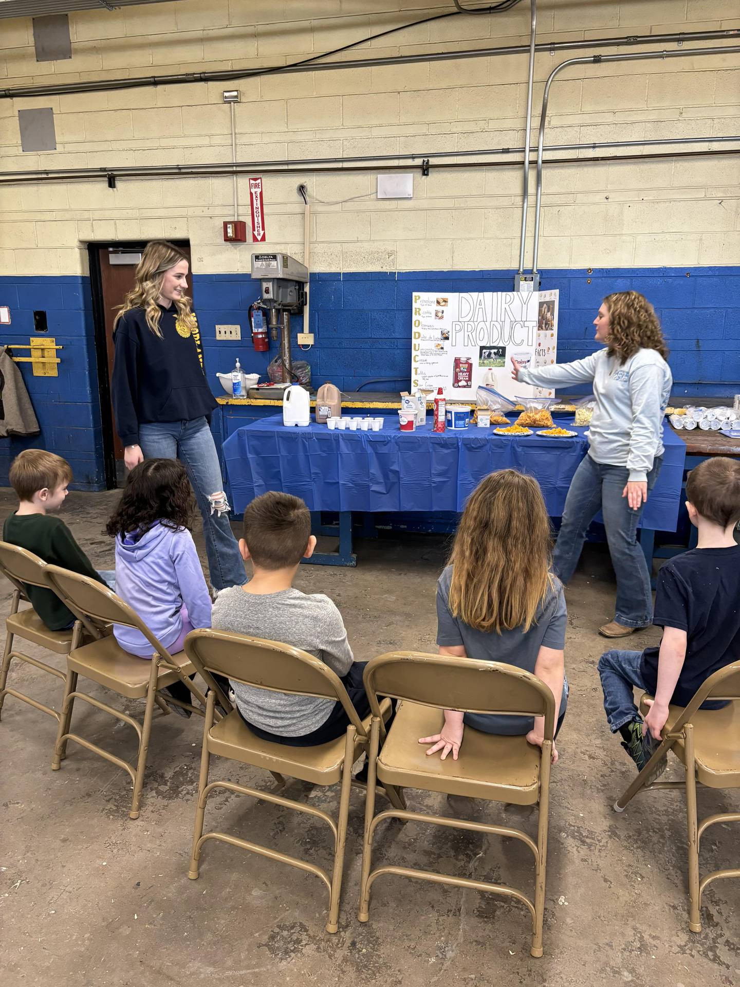 The Woodland FFA hosted an ag expo Wednesday, Feb. 21, 2023, for pre-kindergarten through fifth grade students.