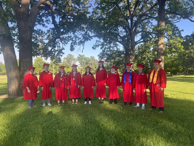 The Class of 2024 graduated Friday from La Moille High School.