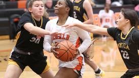 Photos: DeKalb hosts Metea Valley in DVC girls basketball action