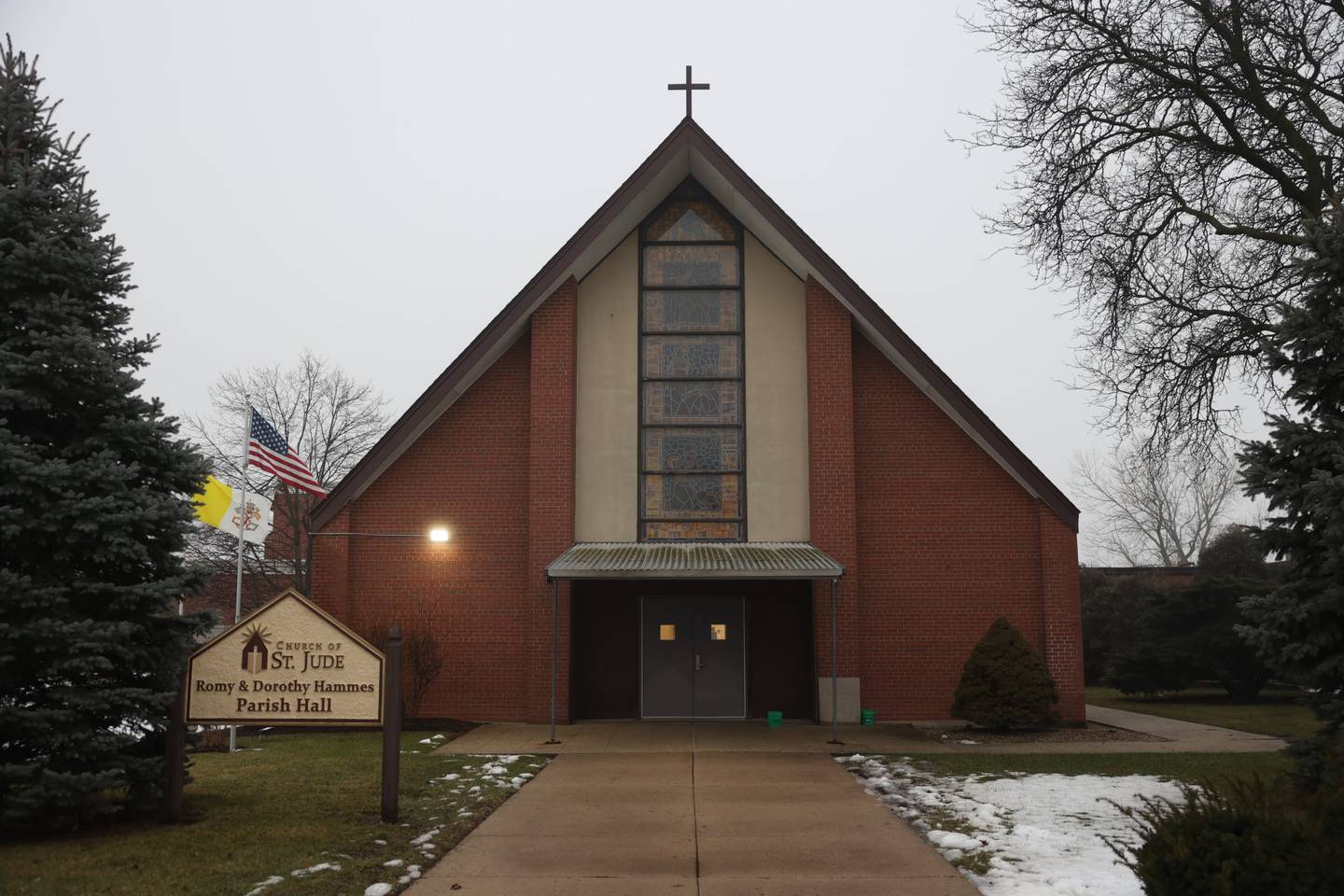 The Parish Hall at the Church of St. Jude, 2212 McDonough St., Joliet. on Jan. 25, 2024.