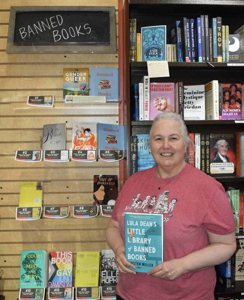 Kathleen March, of Anderson’s Bookstore in Downers Grove, has started The Banned Book Club which will hold its first meeting on July 18.