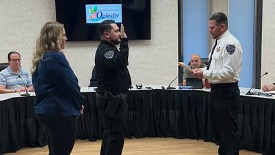 Oglesby gets new officer, new squad car; council pushes back against comments department is 'overstaffed’