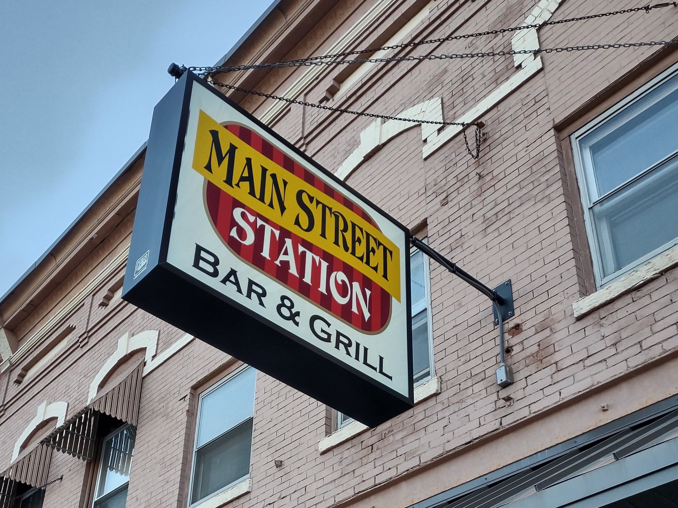 Main Street Station Bar & Grill in downtown Mendota