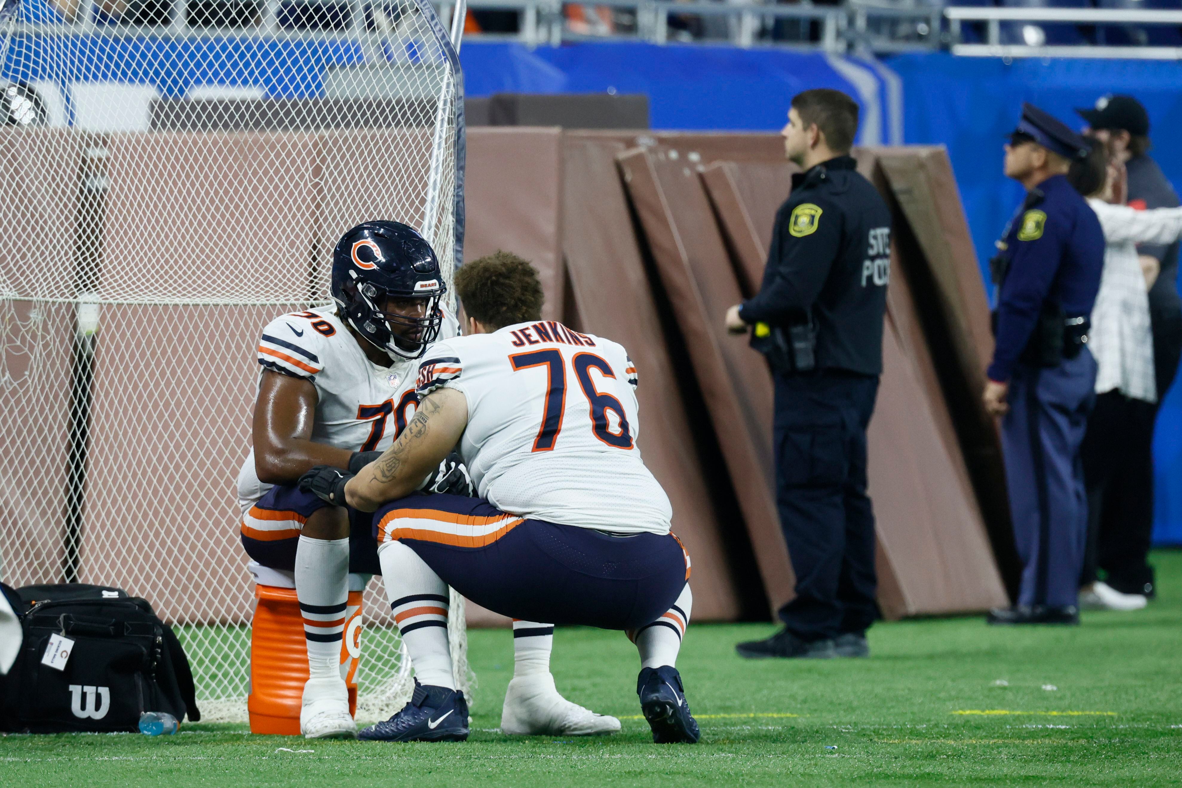 Future salary-cap space, draft picks of no help to Bears in 41-10 loss to  Lions - Chicago Sun-Times