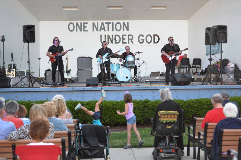 Rick Lindy and the Wild Ones performed at the Jamboree Music Series in Mount Morris on Friday, June 14, 2024.