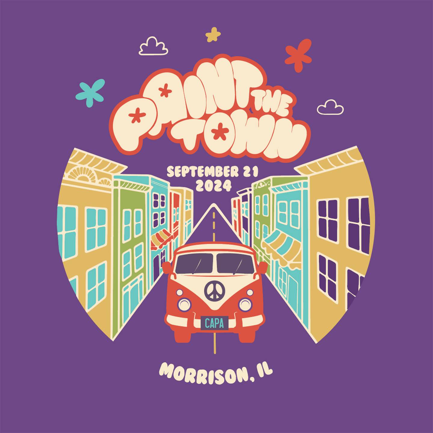 This year's Paint the Town T-shirt was designed by Gracen Harmon.