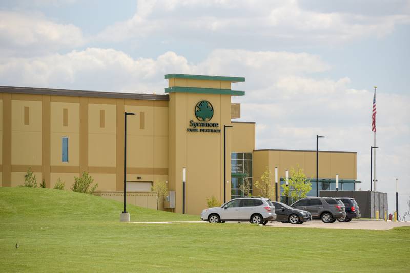 Sycamore Park District building on Airport Road in Sycamore, IL on Thursday, May 13, 2021.