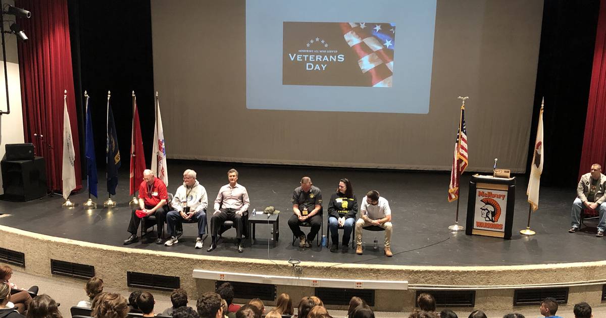 Veterans share their stories as part of McHenry County events Shaw Local