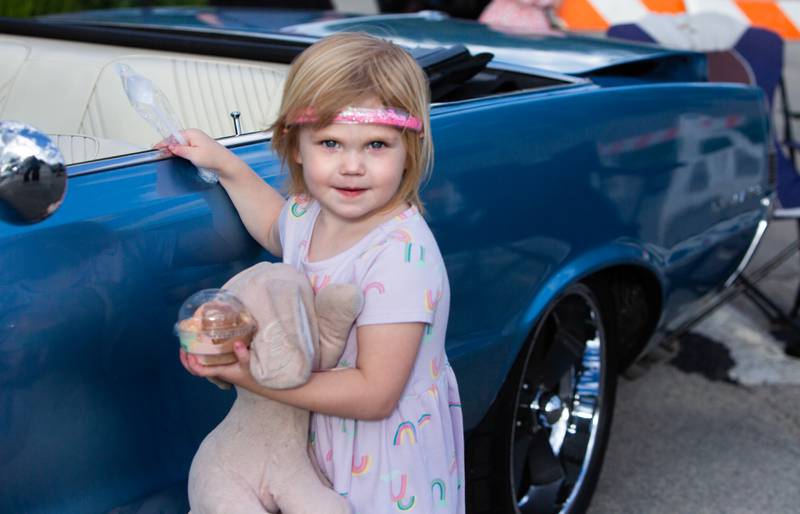 Cameran Seroka, 4, looks at one of the classic cars during Cruisin’ Night in downtown Westmont, Thursday, June 6, 2024.

Suzanne Tennant/ For Shaw Local News Media