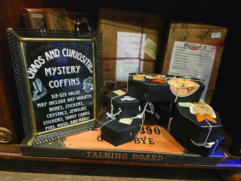 Chaos and Curiosities offers quirky, spooky items in downtown La Salle.