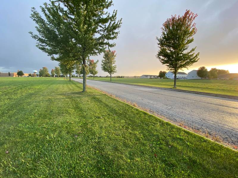 A Sycamore-based developer, Primm Prairie Commercial Development, wants to partner with DeKalb-based developer Pappas Development to build 66 luxury apartments across three buildings along Primm Drive (the street shown here Friday, Oct. 6, 2023). The proposal heads to initial Sycamore city review Monday, Oct. 9, 2023.