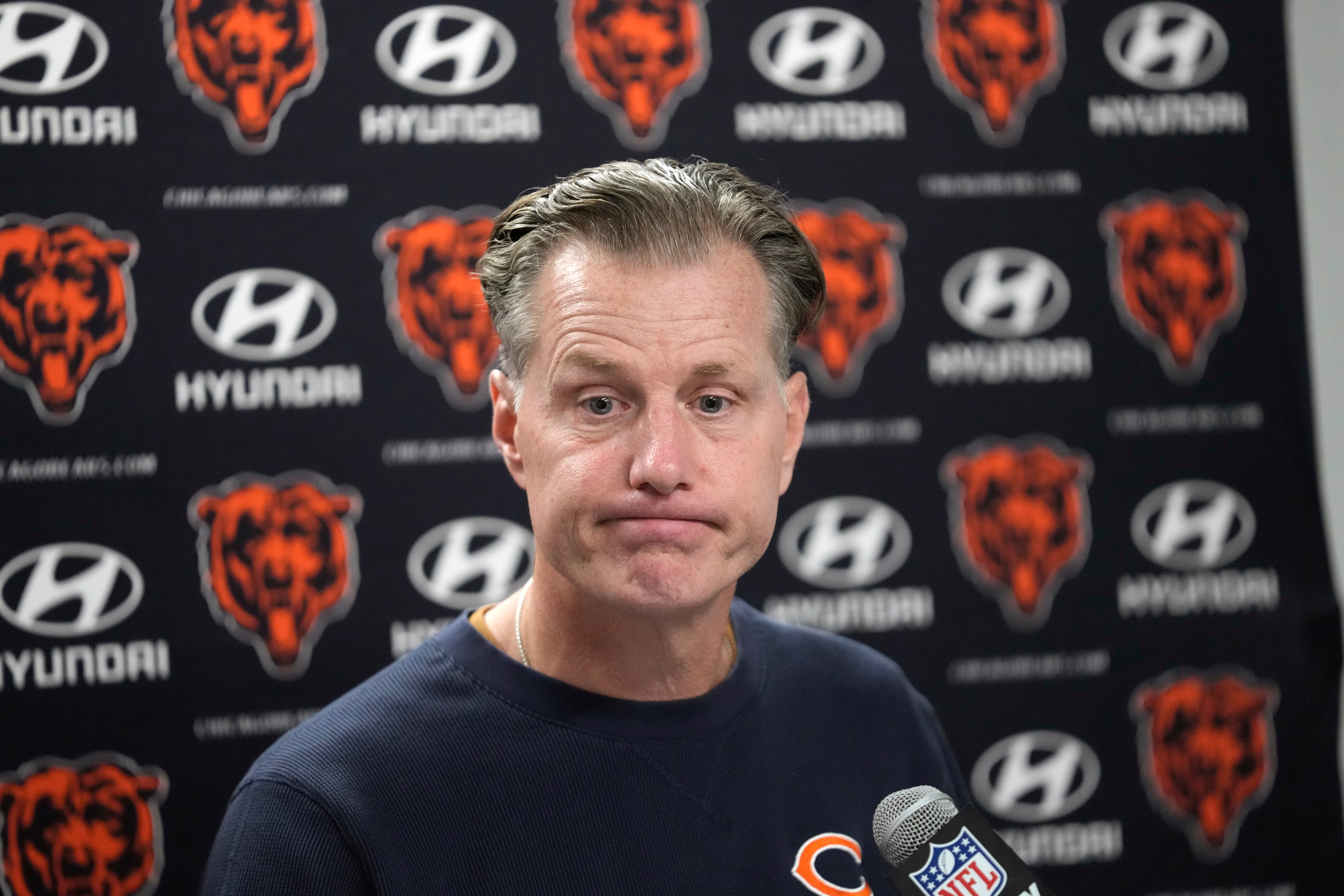 Is Matt Eberflus’ job in jeopardy over final 5 games? Chicago Bears coach is focused on ‘leadership’