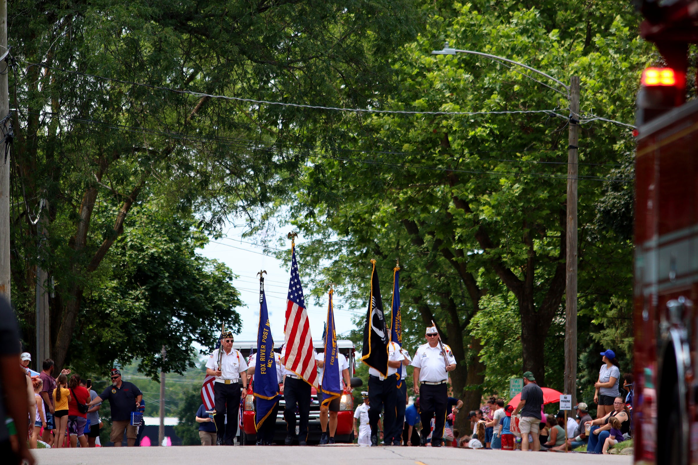 The Fiesta Days parade begins along Main Street in McHenry Sunday.