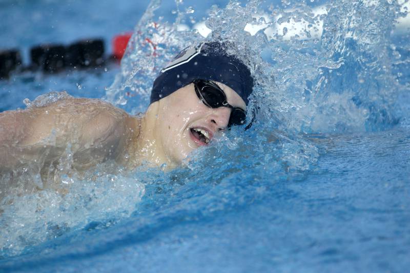 IHSA Boys State Championships at FMC Natatorium in Westmont on Saturday, Feb. 25, 2023.