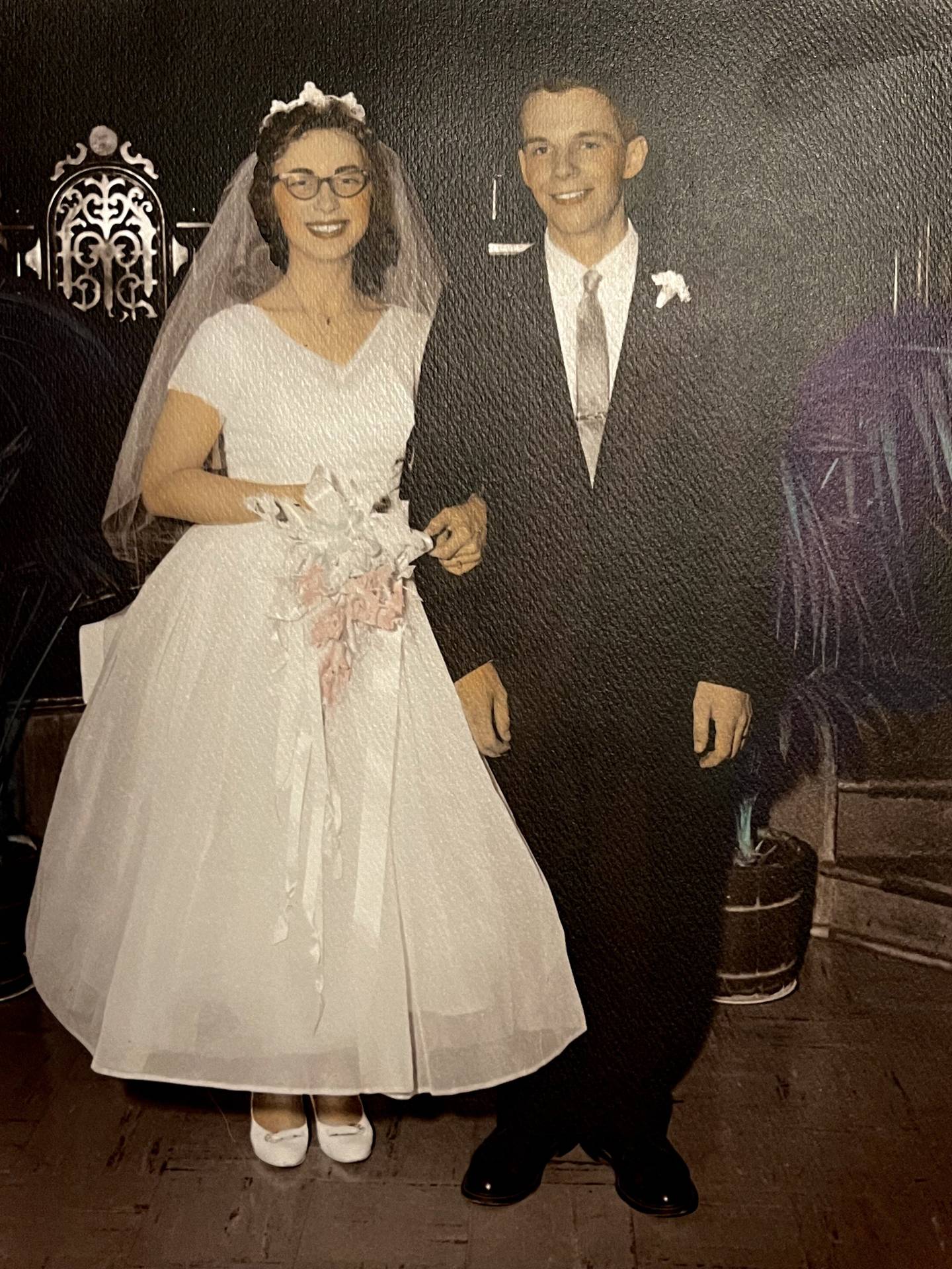 Batavia residents Ronn and Pat Pittman on their wedding day, Sept. 6, 1959.