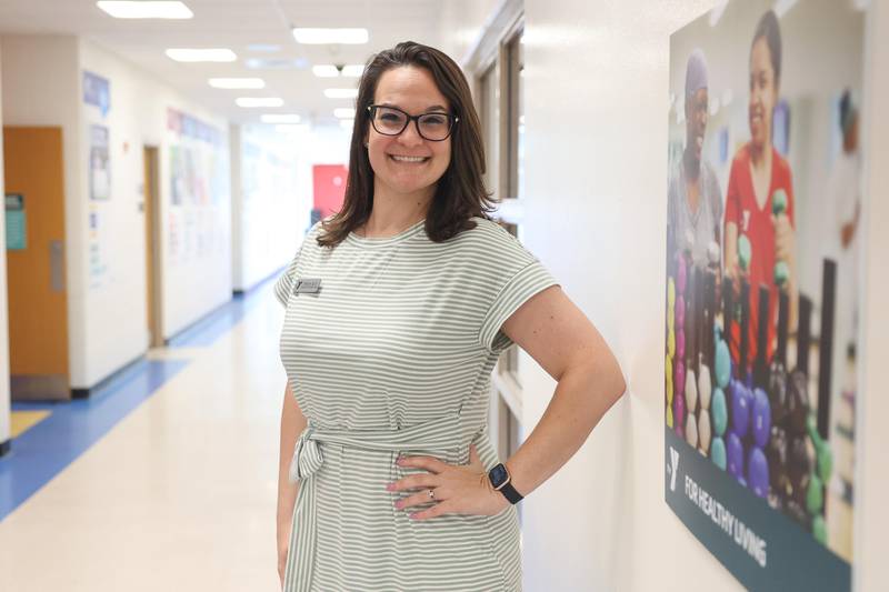 Trisha Dust poses for a photo on Friday, August 16, 2024 in Plainfield. Dust will lead programming, community engagement, and operational efforts at the new Shorewood YMCA.