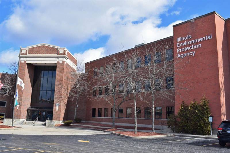 The Illinois Environmental Protection Agency building is pictured in Springfield.